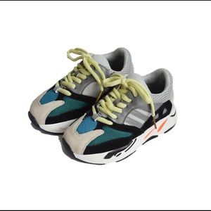 Unisex Lace-Up Mesh Sneakers Toddler Designer Shoe